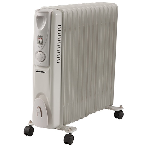 Calorifer electric VORTEX VO4222, 13 elementi, 3 trepte putere, 2500W, alb Calorifer electric VORTEX VO4222, 13 elementi, 3 trepte putere, 2500W, alb