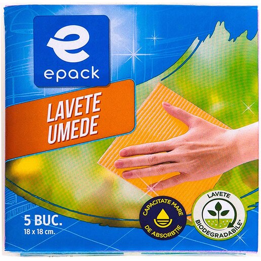 Laveta umeda EPACK 001166, 5 bucati Laveta umeda EPACK 001166, 5 bucati