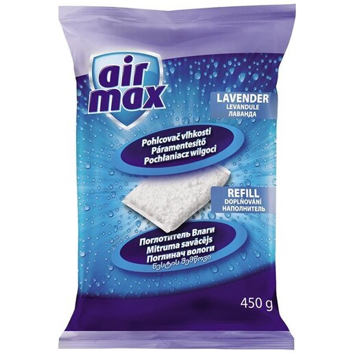 Rezerva absorbant umiditate BISON Air Max Lavanda, 450 g Rezerva absorbant umiditate BISON Air Max Lavanda, 450 g
