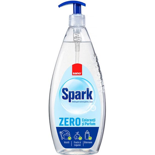 Detergent de vase SANO Spark Zero, 1 l Detergent de vase SANO Spark Zero, 1 l