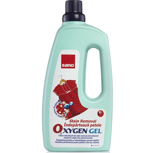 Solutie pentru curatat pete SANO Oxygen, 1l Solutie pentru curatat pete SANO Oxygen, 1l
