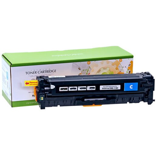 Toner STATIC CONTROL 002-01-RC531A compatibil cu HP CC531A, cyan Toner STATIC CONTROL 002-01-RC531A compatibil cu HP CC531A, cyan
