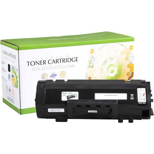 Toner STATIC CONTROL 002-06-S51B2H compatibil cu Lexmark 51B2H00, negru Toner STATIC CONTROL 002-06-S51B2H compatibil cu Lexmark 51B2H00, negru