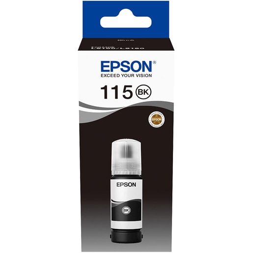 Cerneala originala EPSON 115 EcoTank C13T07C14A, negru Cerneala originala EPSON 115 EcoTank C13T07C14A, negru