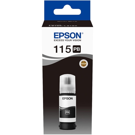 Cerneala originala EPSON 115 EcoTank Photo C13T07D14A, negru Cerneala originala EPSON 115 EcoTank Photo C13T07D14A, negru