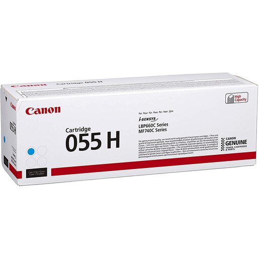 Toner original CANON CRG-055H, cyan Toner original CANON CRG-055H, cyan