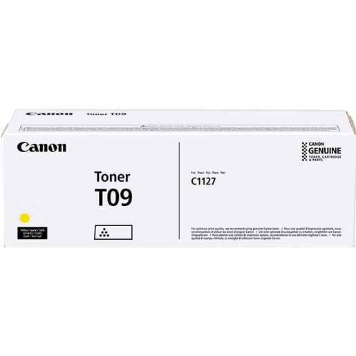 Toner original CANON T09, yellow Toner original CANON T09, yellow
