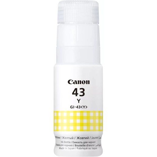 Cerneala originala CANON GI-43Y, galben Cerneala originala CANON GI-43Y, galben