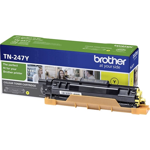 Toner original BROTHER TN-247Y, yellow Toner original BROTHER TN-247Y, yellow