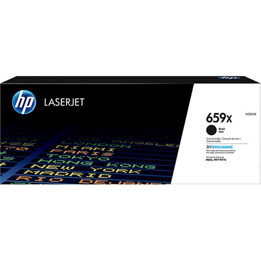 Toner original HP 659X (W2010X), negru Toner original HP 659X (W2010X), negru