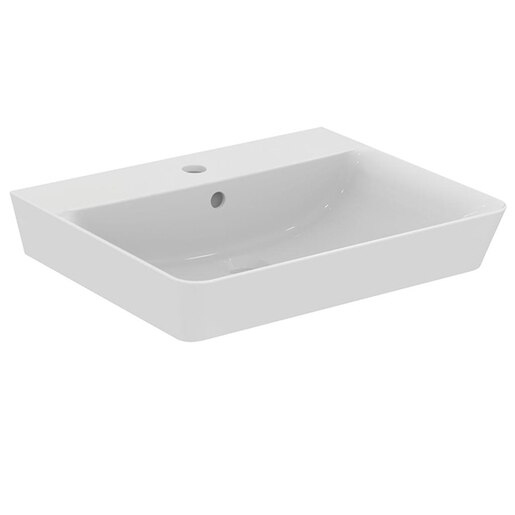 Chiuveta baie IDEAL STANDARD Connect Air E074401, montare suspendata, 55 x 46 cm, alb Chiuveta baie IDEAL STANDARD Connect Air E074401, montare suspendata, 55 x 46 cm, alb
