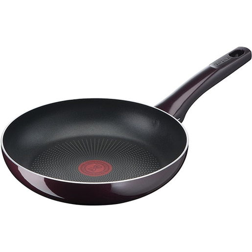 Tigaie TEFAL Resist D5220683, 28cm, aluminiu, Thermo Signal, mov Tigaie TEFAL Resist D5220683, 28cm, aluminiu, Thermo Signal, mov