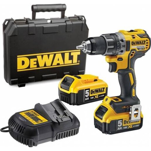 Masina de gaurit si insurubat (bormasina) DEWALT DCD791P2, 18V, 5.0Ah, 2000RPM, mandrina 13mm, incarcator + 2 acumulatori Masina de gaurit si insurubat (bormasina) DEWALT DCD791P2, 18V, 5.0Ah, 2000RPM, mandrina 13mm, incarcator + 2 acumulatori