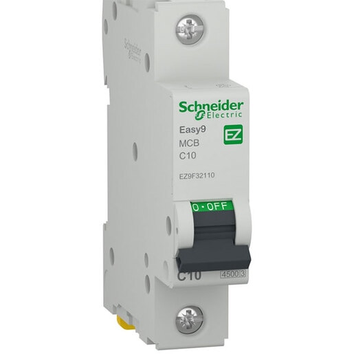 Siguranta automata modulara SCHNEIDER EZ9F32110, 1P, 10A, curba C Siguranta automata modulara SCHNEIDER EZ9F32110, 1P, 10A, curba C