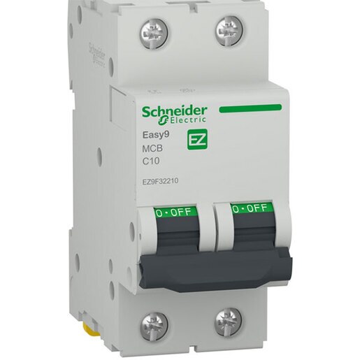Siguranta automata modulara SCHNEIDER EZ9F32210, 2P, 10A, curba C Siguranta automata modulara SCHNEIDER EZ9F32210, 2P, 10A, curba C