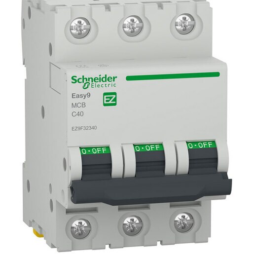 Siguranta automata modulara SCHNEIDER EZ9F32340, 3P, 40A, curba C Siguranta automata modulara SCHNEIDER EZ9F32340, 3P, 40A, curba C