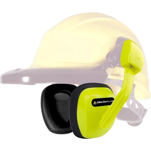 Antifoane externe DELTA PLUS, prindere pe casca, ABS, galben Antifoane externe DELTA PLUS, prindere pe casca, ABS, galben