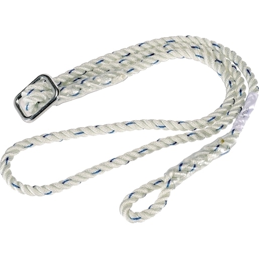 Franghie pozitionare DELTA PLUS, 2 m, alb Franghie pozitionare DELTA PLUS, 2 m, alb
