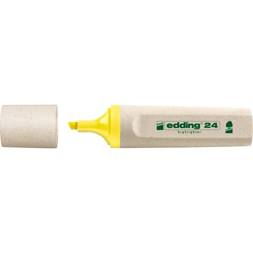 Textmarker EDDING Ecoline, 2-5 mm, galben Textmarker EDDING Ecoline, 2-5 mm, galben