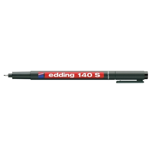 Marker permanent EDDING OHP 140S, 0.3 mm, negru Marker permanent EDDING OHP 140S, 0.3 mm, negru