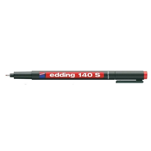 Marker permanent EDDING OHP 140S, 0.3 mm, rosu Marker permanent EDDING OHP 140S, 0.3 mm, rosu