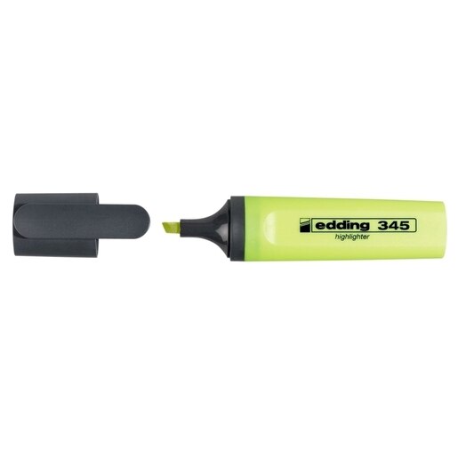 Textmarker EDDING 345, 2-5 mm, galben Textmarker EDDING 345, 2-5 mm, galben