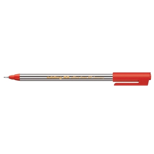 Liner EDDING Office 89, fetru, 0.3 mm, rosu Liner EDDING Office 89, fetru, 0.3 mm, rosu
