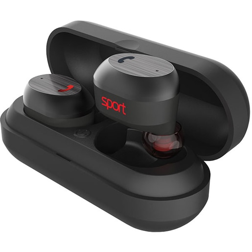 Casti ELARI NanoPods Sport, True Wireless, Bluetooth, In-Ear, Microfon Noise Cancelling, Waterproof, negru Casti ELARI NanoPods Sport, True Wireless, Bluetooth, In-Ear, Microfon Noise Cancelling, Waterproof, negru