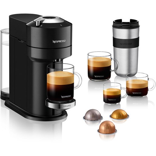 Espressor capsule NESPRESSO Vertuo Next XN910810, 1.1l, 1500W, 19 bar, negru Espressor capsule NESPRESSO Vertuo Next XN910810, 1.1l, 1500W, 19 bar, negru