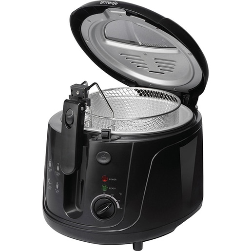 Friteuza GORENJE GFR1800BK, 0.8kg, 2l, 1800W, negru-argintiu Friteuza GORENJE GFR1800BK, 0.8kg, 2l, 1800W, negru-argintiu