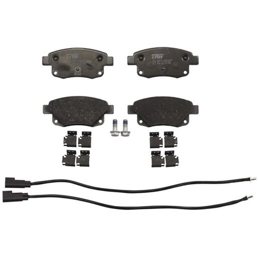 Set placute frana fata TRW GDB1725 pentru Ford Set placute frana fata TRW GDB1725 pentru Ford
