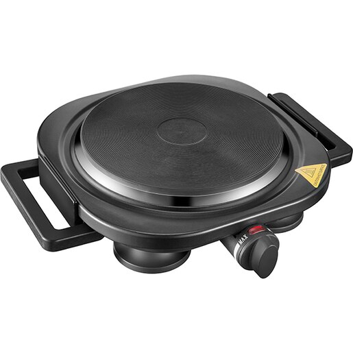 Plita electrica MYRIA MY1821BK, 1 arzator, 1500W, negru Plita electrica MYRIA MY1821BK, 1 arzator, 1500W, negru