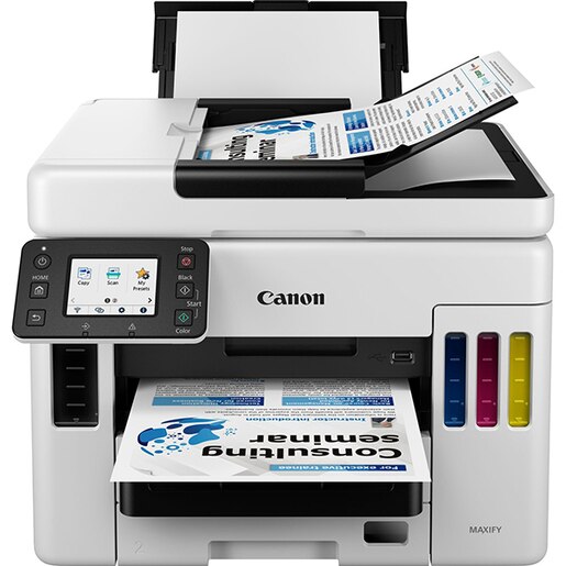 Multifunctional inkjet color CANON MAXIFY GX7040 CISS, A4, USB, Wi-Fi, Retea, Fax Multifunctional inkjet color CANON MAXIFY GX7040 CISS, A4, USB, Wi-Fi, Retea, Fax