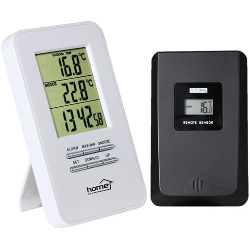 Statie meteo HOME HC 11, alb-negru Statie meteo HOME HC 11, alb-negru