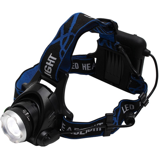 Lanterna LED frontala HOME HLM 5R, Acumulator 18650/1200 mAh, negru Lanterna LED frontala HOME HLM 5R, Acumulator 18650/1200 mAh, negru
