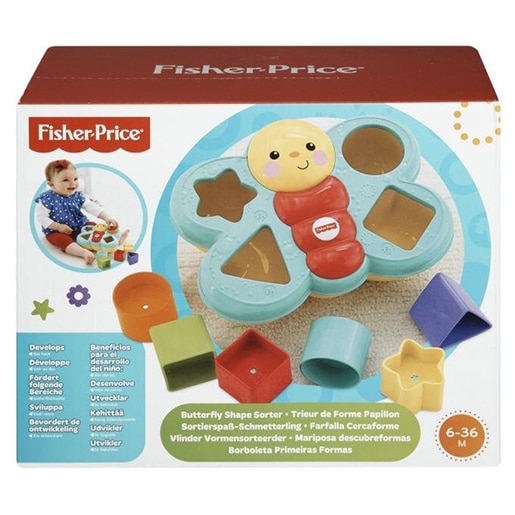 Jucarie interactiva FISHER PRICE Fluturas cu forme si activitati MTCDC22, 6 luni - 3 ani, multicolor Jucarie interactiva FISHER PRICE Fluturas cu forme si activitati MTCDC22, 6 luni - 3 ani, multicolor