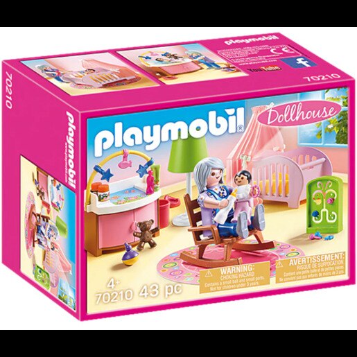 Set figurine PLAYMOBIL Dollhouse - Camera fetitei PM70210, 4 ani+, multicolor Set figurine PLAYMOBIL Dollhouse - Camera fetitei PM70210, 4 ani+, multicolor