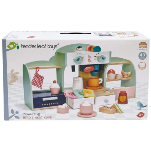 Jucarie de rol TENDER LEAF Cafeneaua Bird's Nest TL8228, 3 ani+, multicolor Jucarie de rol TENDER LEAF Cafeneaua Bird's Nest TL8228, 3 ani+, multicolor
