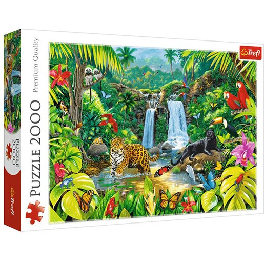 Puzzle TREFL Tropical forest 27104, 12 ani+, 2000 piese Puzzle TREFL Tropical forest 27104, 12 ani+, 2000 piese