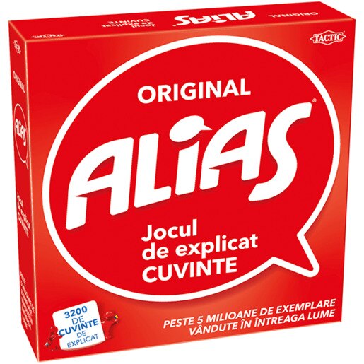 Joc de societate ALIAS Clasic 54289, 10 ani+, 4-10 jucatori Joc de societate ALIAS Clasic 54289, 10 ani+, 4-10 jucatori