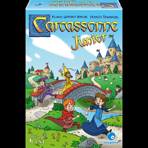 Joc de societate CARCASSONNE Junior BG-41010_RO, 4 ani+, 2-4 jucatori Joc de societate CARCASSONNE Junior BG-41010_RO, 4 ani+, 2-4 jucatori