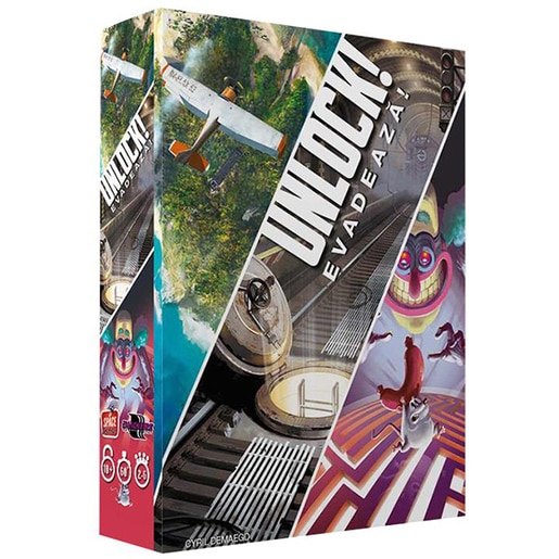 Joc de societate ASMODEE Unlock! SCUNLOCK01RO, 10 ani+, 2-6 jucatori Joc de societate ASMODEE Unlock! SCUNLOCK01RO, 10 ani+, 2-6 jucatori