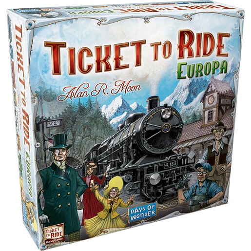 Joc de societate ASMODEE Ticket to Ride Europe 721802, 8 ani+, 2-5 jucatori Joc de societate ASMODEE Ticket to Ride Europe 721802, 8 ani+, 2-5 jucatori