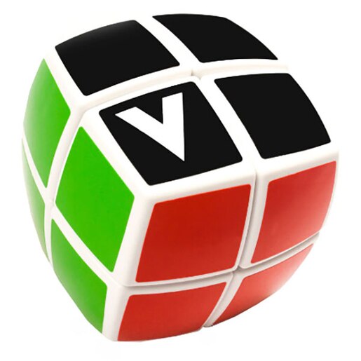 Joc educativ V-CUBE Cub Rubik forma rotunjita CUB0081, 6 ani+, 2x2 Joc educativ V-CUBE Cub Rubik forma rotunjita CUB0081, 6 ani+, 2x2