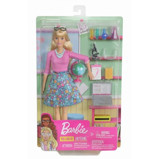Papusa BARBIE Profesoara MTGJC23, 3 ani+, multicolor Papusa BARBIE Profesoara MTGJC23, 3 ani+, multicolor
