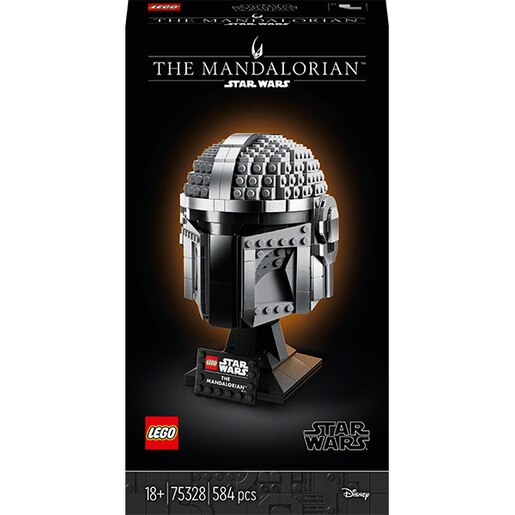 LEGO Star Wars: Casca Mandalorian 75328, 18 ani+, 584 piese LEGO Star Wars: Casca Mandalorian 75328, 18 ani+, 584 piese