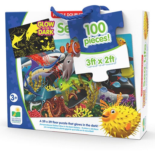 Puzzle THE LEARNING JOURNEY Viata marina TLJ115220, 3 ani+, 100 piese Puzzle THE LEARNING JOURNEY Viata marina TLJ115220, 3 ani+, 100 piese