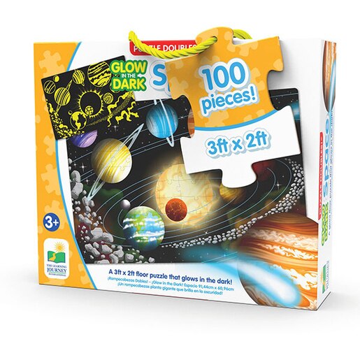 Puzzle THE LEARNING JOURNEY Straluceste in intuneric - Spatiu TLJ782545, 3 ani+, 100 piese Puzzle THE LEARNING JOURNEY Straluceste in intuneric - Spatiu TLJ782545, 3 ani+, 100 piese