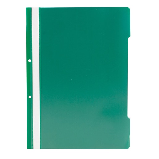 Dosar cu sina NOKI, A4, plastic, 25 bucati, verde Dosar cu sina NOKI, A4, plastic, 25 bucati, verde