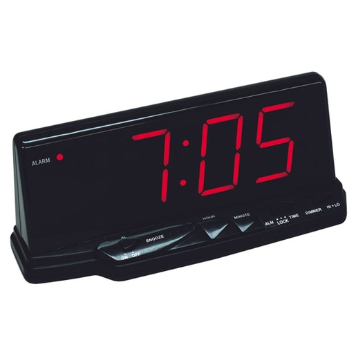 Ceas desteptator HOME LTC 02, negru Ceas desteptator HOME LTC 02, negru